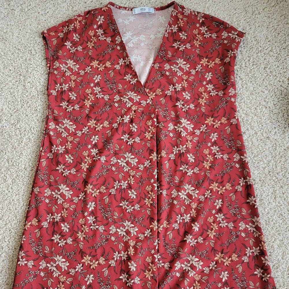 MANGO Swing Mini Summer Dress Size US 4